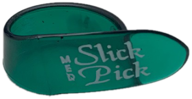 Fred Kelly Poly Slick Medium Thumb Picks, Assorted Colors 1 pick