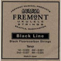 Fremont STR-FT Black Fluorocarbon Strings for Tenor Ukulele