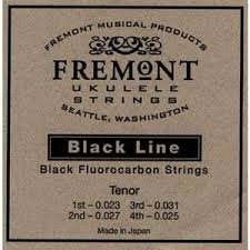 Fremont STR-FT Black Fluorocarbon Strings for Tenor Ukulele