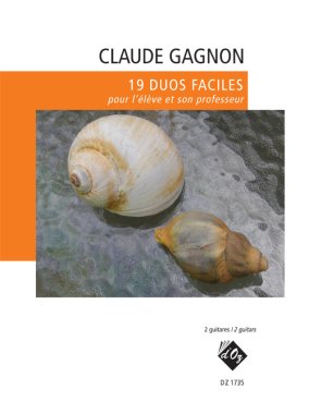 Gagnon | 19 Duos Faciles for 2 guitars