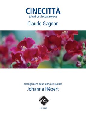 Gagnon | Cinecitta for guitar and piano