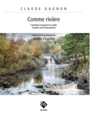 Gagnon | Comme riviere for 2 guitars