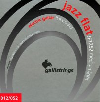Galli G-JF12 Med Light Jazz Flatwound Stainless Steel Electric 12-52