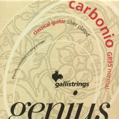 Galli Genius Carbonio Classical Guitar Strings, Treble Set