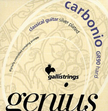 Galli Genius Carbonio GR90 HT Classical Guitar Strings, Full Set