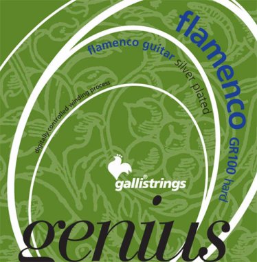 Galli Genius GR100 HT Flamenco Guitar Strings, Full Set