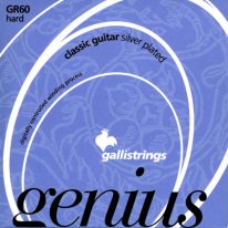 Galli Genius GR60 Nylon HT Classical Guitar Strings, Full Set