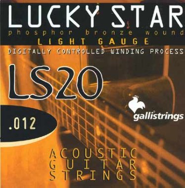 Galli LS20 Lucky Star Phosphor Bronze Acoustic Strings Light 12-53