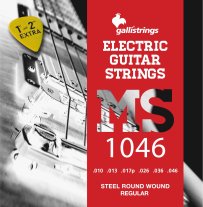 Galli MS1046 Steel Round Wound Regular Strings 10-46