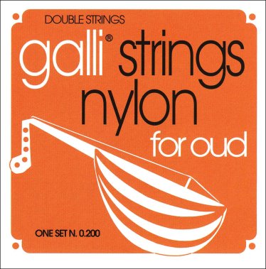 Galli Strings 0200 Nylon for Oud, 11 String Set, 22-44