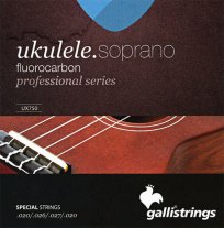 Galli UX750 Fluorocarbon Professional Series Ukulele Strings, Soprano