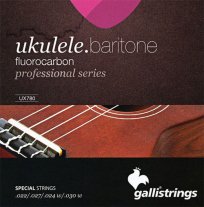 Galli UX780 Fluorocarbon Professional Series Ukulele Strings, Baritone
