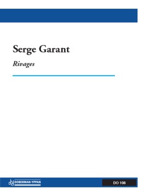 Garant | Rivages for baritone, flute, horn, harp, piano, 2 perc, cello