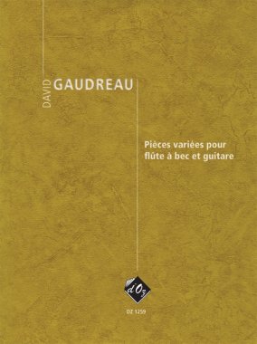Gaudreau | Pieces Variees Pour Flute a Bec Soprano et Guitare