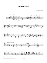 Gauthier | Exuberancia for solo guitar
