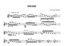 Gauthier | Pavane for solo flute