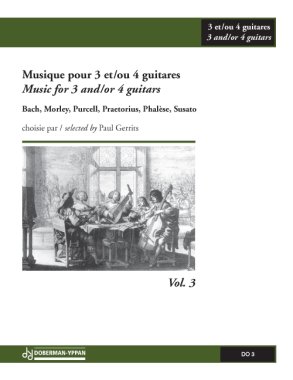 Gerrits | Musique Pour 3 Et|Ou 4 Guitares, Vol. 3 for 3-4 guitars