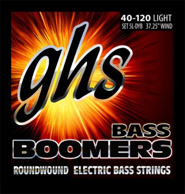 GHS 5L-DYB Boomers LT Roundwound 5 String Bass Strings 40-120