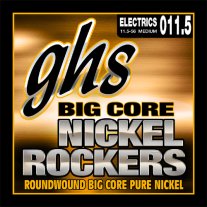 GHS Big Core Nickel Rockers Electric Guitar Strings BCM 11-56