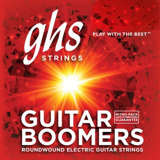GHS Boomers DYM Nickel Plated Electric Guitar Strings Wound 3rd 13-56