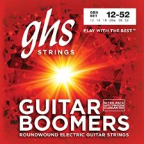 GHS Boomers GBH Nickel Plated Electric Guitar Strings 12-52