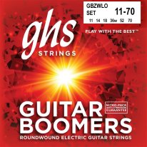 GHS Boomers GBZWLO Electric Guitar Strings 11-70