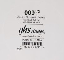 GHS Boomers Plain Steel .0095 Single String