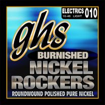 GHS Burnished Pure Nickel Rockers BNR-L Electric Guitar 10-46