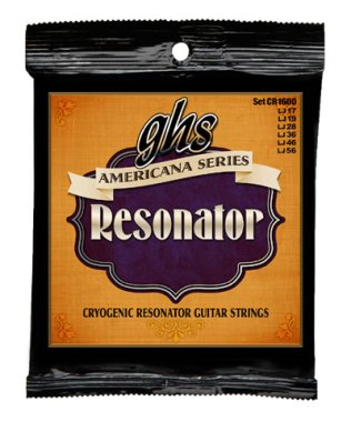 GHS CR1600 Americana Cryogenic Resonator Strings 17-56
