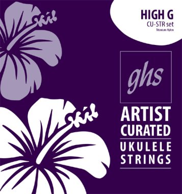 GHS CU-STR Titanium Nylon Tenor Ukulele String, Re-Entrant