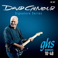 GHS David Gilmour Signature Series Guitar Strings GB-DGF Blue 10-48