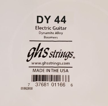 GHS DY44 Boomers .044 Dynamite Alloy Wound Single Guitar String