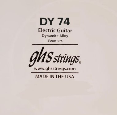 GHS DY74 Boomers .074 Compound Wound Single Guitar String