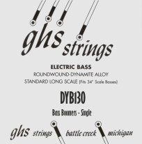 GHS DYB130 Bass Boomers .130 Roundwound, Electric Bass Single String
