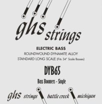 GHS DYB65 Bass Boomers .065 Roundwound, Electric Bass Single String