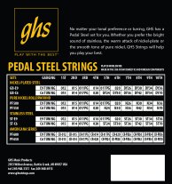 GHS GB-E9 Professional Pedal Steel Strings Set E9 Tuning
