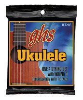 GHS H-T20F Fluorocarbon Ukulele Strings, Tenor Fingerstyle, Wound C