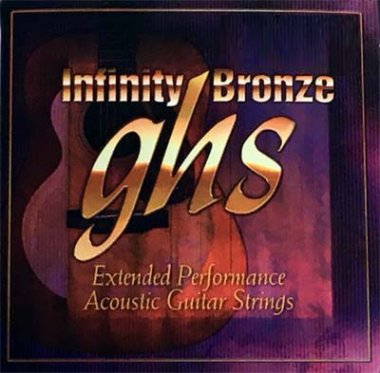 GHS Infinity Bronze IB40M Treated Acoustic Guitar Strings Med 13-56