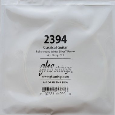 GHS La Classique 2394 - 4th string (D) .029, Single String