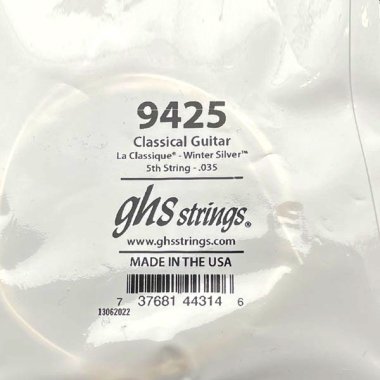 GHS La Classique 9425 - 5th string (A) .035 Winter Silver wound