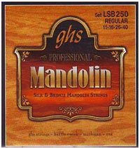 GHS Mandolin Silk & Bronze Regular 8 String Set (11-40) LSB250