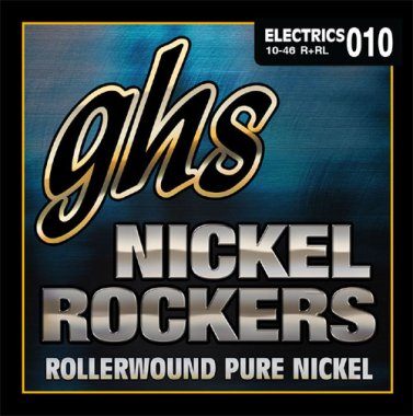 GHS Nickel Rockers R+RL Electric Guitar Strings Light 10-46