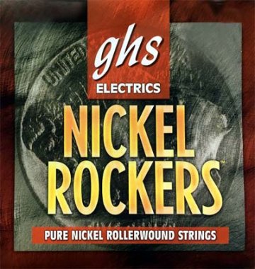 GHS Nickel Rockers R+RUL Electric Guitar Strings Ultra Light .008-.038