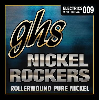 GHS Nickel Rockers R+RXL Electric Guitar Strings Extra Light .009-.042