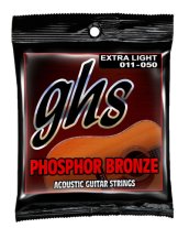 GHS Phosphor Bronze Acoustic Guitar Strings S315 Ex Lt 11-50