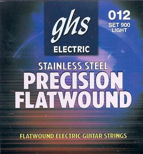 GHS Precision 900 Flatwound Stainless Electric Guitar Light 12-50