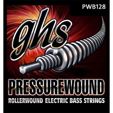 GHS PWB128 Pressurewound Electric Bass Low B, Single String .128