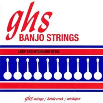 GHS Set 210 Tenor Banjo Light Phosphor Bronze 9-28