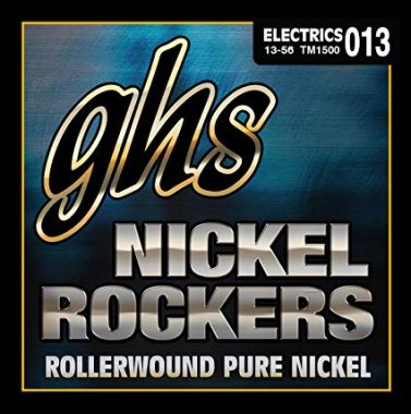 GHS TM1500 Nickel Wrap Electric Guitar Strings with Wound 3rd 13-56