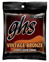 GHS Vintage Bronze 85/15 Acoustic Guitar Strings VN-L Lt 12-54